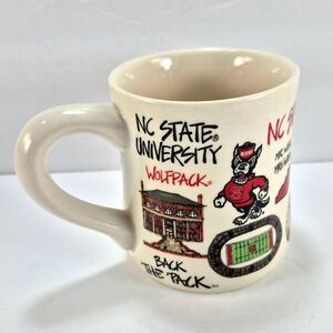 NWT NC State Wolfpack Vintage Style Icon Mug Coffee Cup